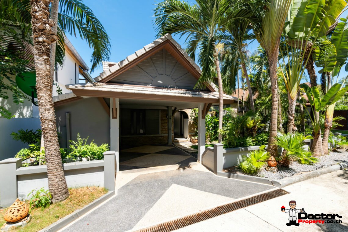 Beachfront 3 Bedroom Pool Villa in Bang Makham, Koh Samui – For Sale